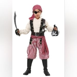 Kids Pirate Costume/Battlin Buccaneer. Like New